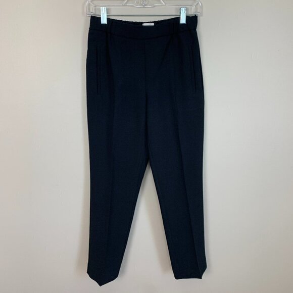 Aritizia Wilfred Trouser Darontal Pants Black Ankle Size 2 - Picture 1 of 9